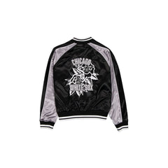 Chicago White Sox Women's Floral Satin Varsity Jacket