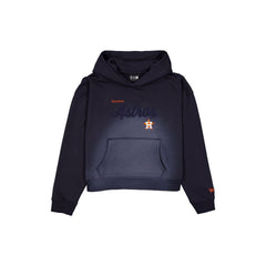 Houston Astros Women's Washed Cropped Hoodie