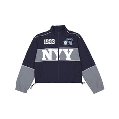 New York Yankees Women's Cropped Windbreaker