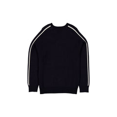 New York Yankees Contrast Sleeve Navy Sweater