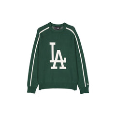 Los Angeles Dodgers Contrast Sleeve Cilantro Green Sweater
