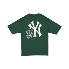 New York Yankees Pizza Green Graphic T-Shirt
