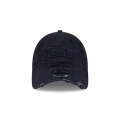 New York Yankees Distressed Wordmark 9TWENTY Adjustable Hat