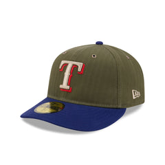 Texas Rangers Three Looms American Herringbone 59FIFTY Fitted Hat