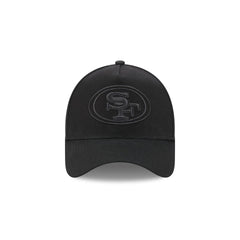 San Francisco 49ers Waxed Canvas Black 59FORTY A-Frame Fitted Hat
