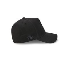 Atlanta Braves Waxed Canvas Black 59FORTY A-Frame Fitted Hat