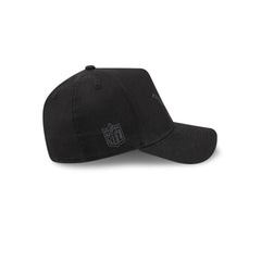 Detroit Lions Waxed Canvas Black 59FORTY A-Frame Fitted Hat