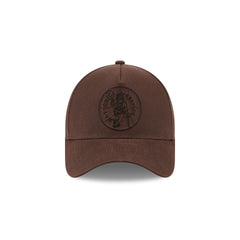 Boston Celtics Waxed Canvas Brown 59FORTY A-Frame Fitted Hat