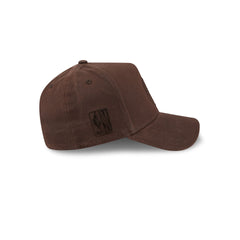Boston Celtics Waxed Canvas Brown 59FORTY A-Frame Fitted Hat