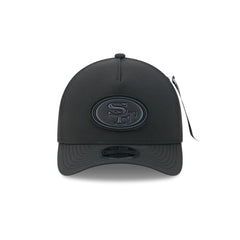 Alpha Industries x San Francisco 49ers Nylon Black 9FORTY M-Crown A-Frame Snapback Hat