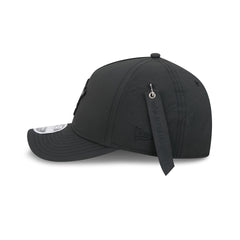Alpha Industries x Houston Astros Nylon Black 9FORTY M-Crown A-Frame Snapback Hat