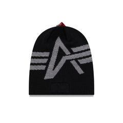 Alpha Industries x Philadelphia Phillies Black Beanie Hat