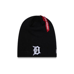 Alpha Industries x Detroit Tigers Black Beanie Hat