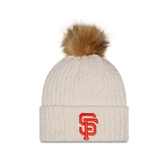 San Francisco Giants Women's Sandy Linen Pom Knit Hat