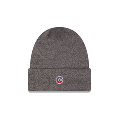 Chicago Cubs Heather Gray Tonal Beanie Hat