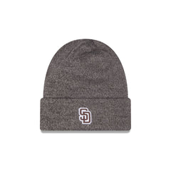 San Diego Padres Heather Gray Tonal Beanie Hat