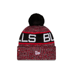 Chicago Bulls Tri Color Pom Knit Hat