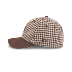 Dallas Cowboys Brown Houndstooth Women's 9FORTY M-Crown Adjustable Hat