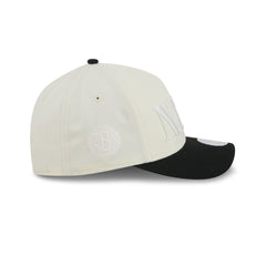Brooklyn Nets Two Tone Chrome Women's 9FORTY M-Crown A-Frame Snapback Hat