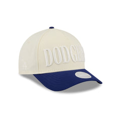 Los Angeles Dodgers Two Tone Chrome Women's 9FORTY M-Crown A-Frame Snapback Hat