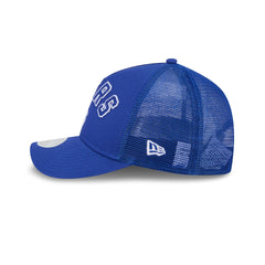Philadelphia 76ers Sequin Wordmark Women's 9FORTY M-Crown A-Frame Trucker Hat