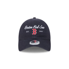 Boston Red Sox Script Wordmark Casual Classic Adjustable Hat