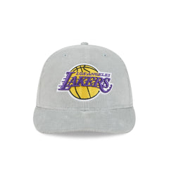 Los Angeles Lakers Light Gray Corduroy 59FIFTY Fitted Hat