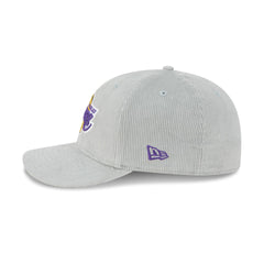 Los Angeles Lakers Light Gray Corduroy 59FIFTY Fitted Hat