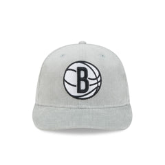 Brooklyn Nets Light Gray Corduroy 59FIFTY Fitted Hat