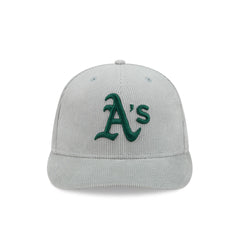 Athletics Light Gray Corduroy 59FIFTY Fitted Hat