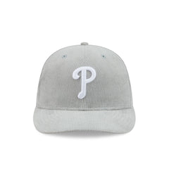 Philadelphia Phillies Light Gray Corduroy 59FIFTY Fitted Hat