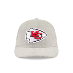 Kansas City Chiefs Light Gray Corduroy 59FIFTY Fitted Hat