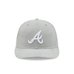 Atlanta Braves Light Gray Corduroy 59FIFTY Fitted Hat