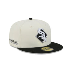 Chicago White Sox Deceptor Chrome White 59FIFTY Fitted Hat