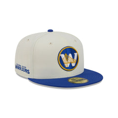 Golden State Warriors Deceptor Chrome White 59FIFTY Fitted Hat