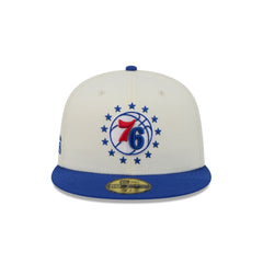 Philadelphia 76ers Deceptor Chrome White 59FIFTY Fitted Hat