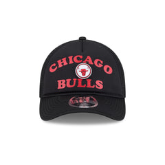 Chicago Bulls Button 9FORTY M-Crown A-Frame Trucker Hat
