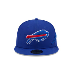 Buffalo Bills Side Script 59FIFTY Fitted Hat
