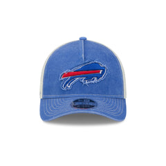 Buffalo Bills Frayed Logo 9FORTY M-Crown A-Frame Trucker Hat