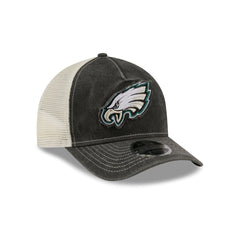 Philadelphia Eagles Frayed Logo 9FORTY M-Crown A-Frame Trucker Hat