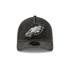 Philadelphia Eagles Frayed Logo 9FORTY M-Crown A-Frame Trucker Hat