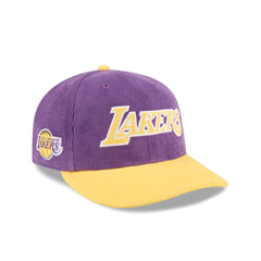 Los Angeles Lakers Two Tone Corduroy 9FIFTY Snapback Hat