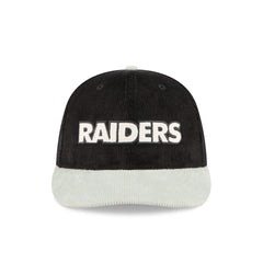 Las Vegas Raiders Two Tone Corduroy 9FIFTY Snapback Hat