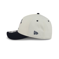 Houston Astros Arched Graphic Chrome White 9FORTY M-Crown A-Frame Snapback Hat
