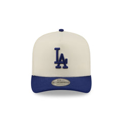 Los Angeles Dodgers Statement Back Chrome White 9FIFTY A-Frame Snapback Hat
