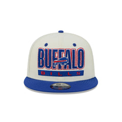 Buffalo Bills Classic Stacked Chrome 9FIFTY Snapback Hat