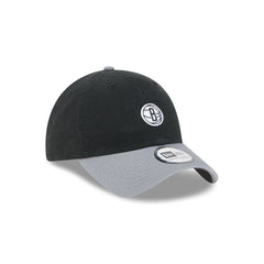 Brooklyn Nets Mini Logo Two Tone Casual Classic Adjustable Hat