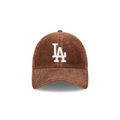 Los Angeles Dodgers Washed Brown Corduroy Casual Classic Adjustable Hat