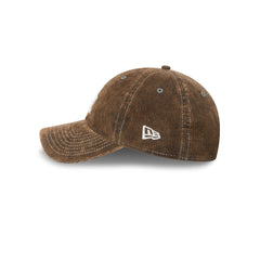 Los Angeles Dodgers New Olive Washed Corduroy Casual Classic Adjustable Hat