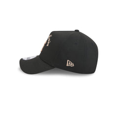 Chicago Cubs Gothic Lettering 9FORTY A-Frame Snapback Hat